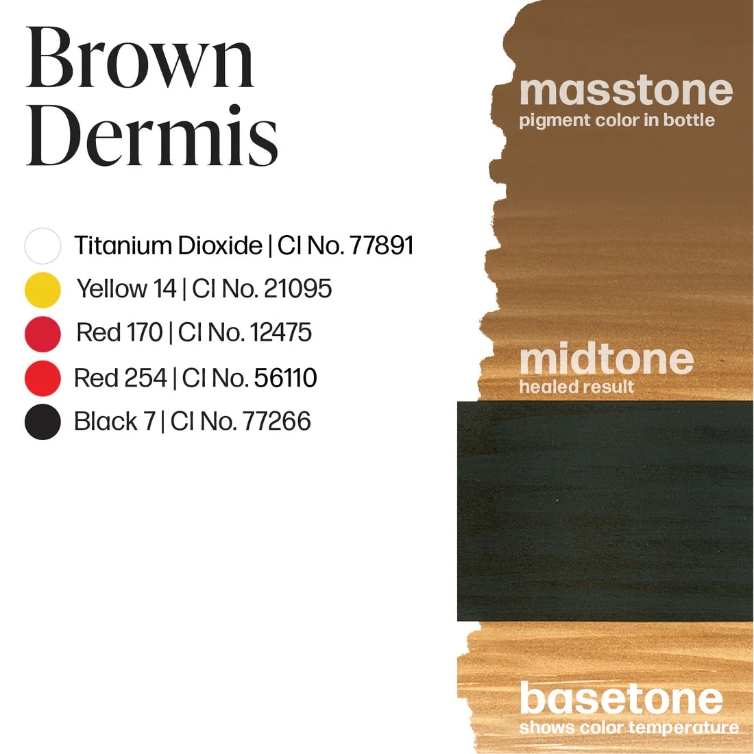 Perma Blend Brown Dermis – 1/2oz