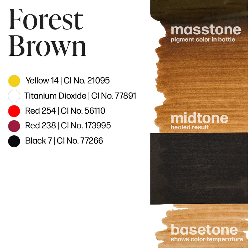Perma Blend Forest Brown – Pigmento para cejas 1/2oz