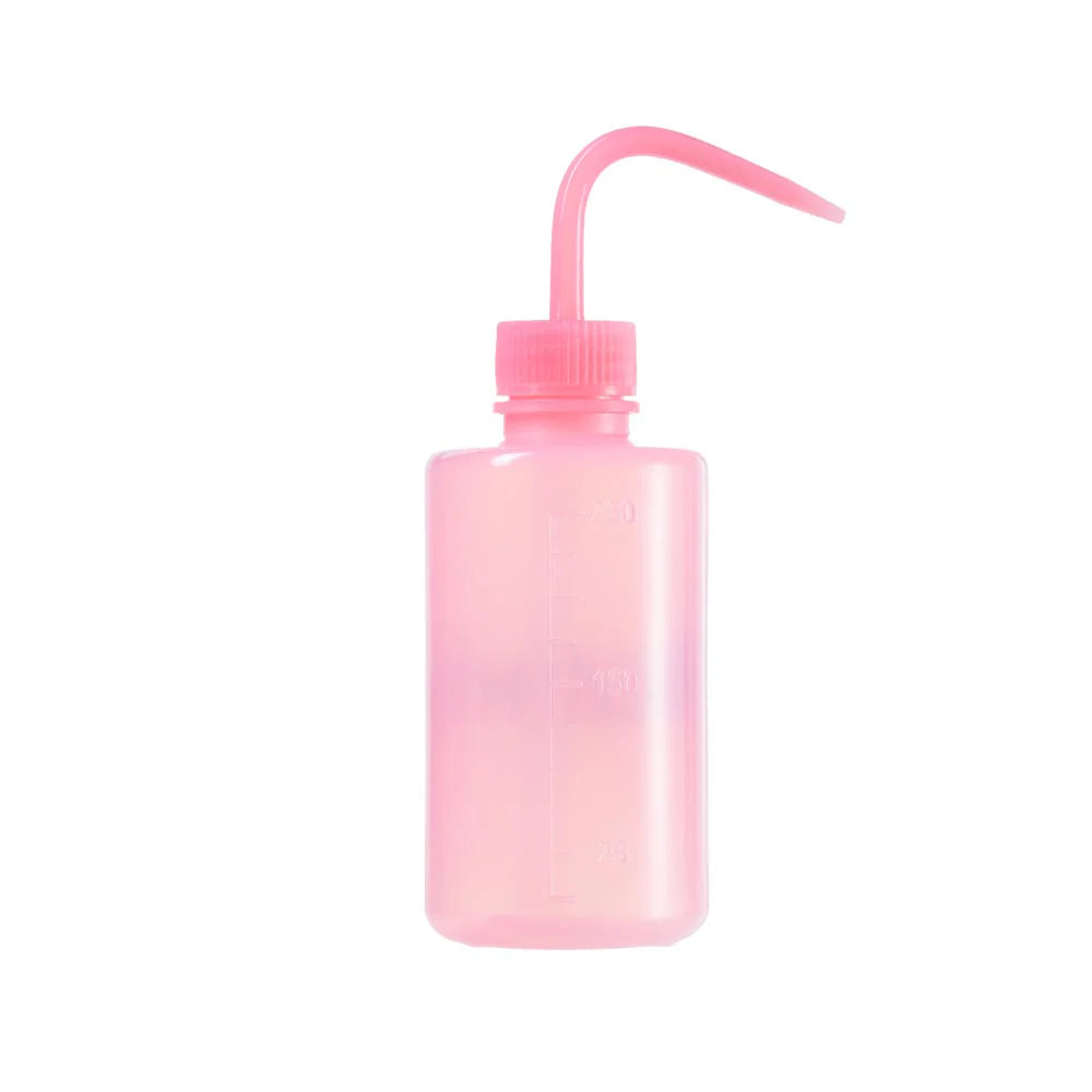 Botella de lavado a presión Saferly – Rosa (250 ml / 500 ml)