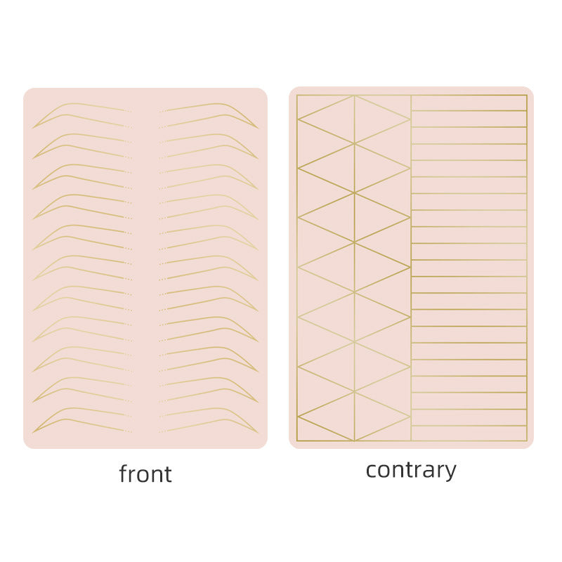 Piel de práctica de silicona de doble cara: almohadilla de entrenamiento para PMU y microblading (1.5 mm)