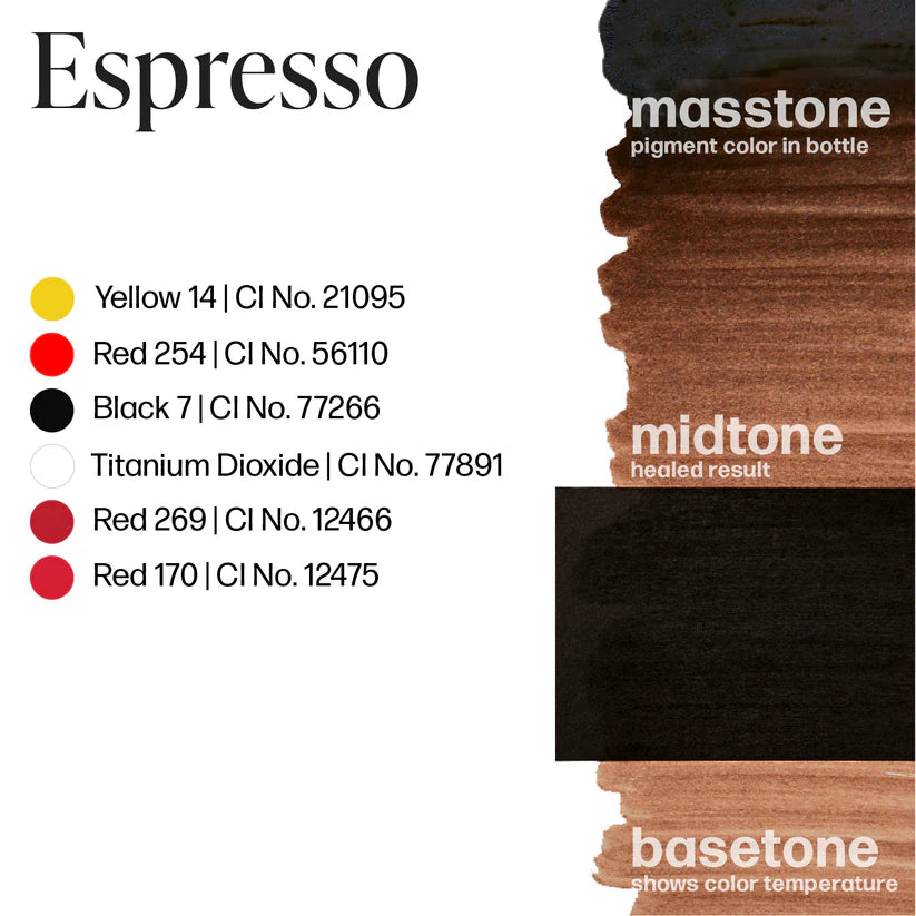 Perma Blend Espresso – Pigmento para cejas de 1/2oz