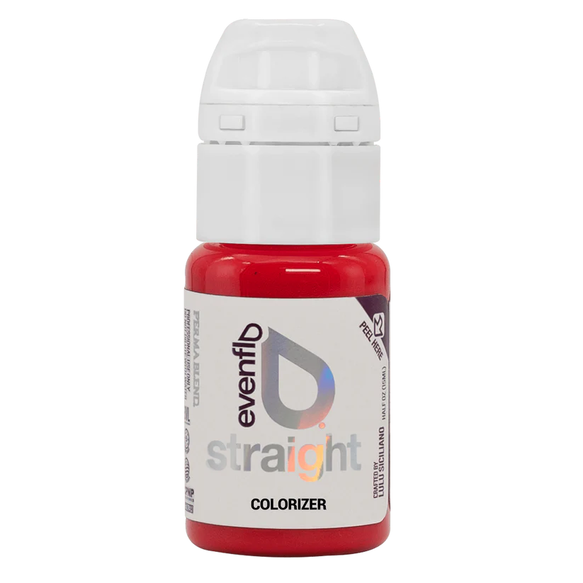 Bottle of Evenflo Straight Colorizer on a white background