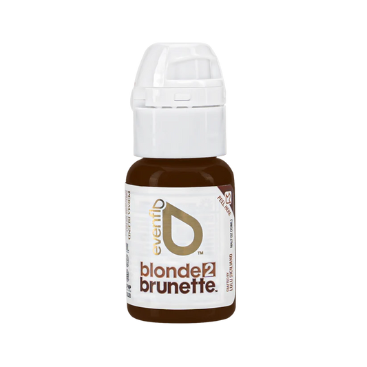 Bottle of Everbuild blonde to brunette colorant on a white background