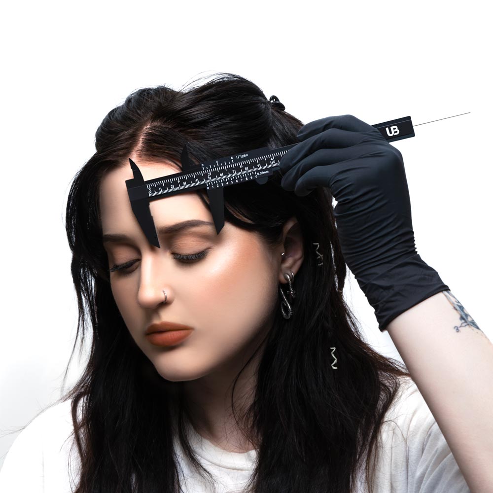 Ultimate Beauty Plastic Caliper – PMU Measuring Tool