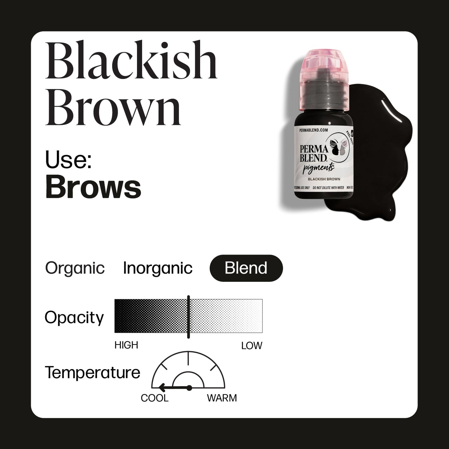 Perma Blend Blackish Brown – 1/2oz