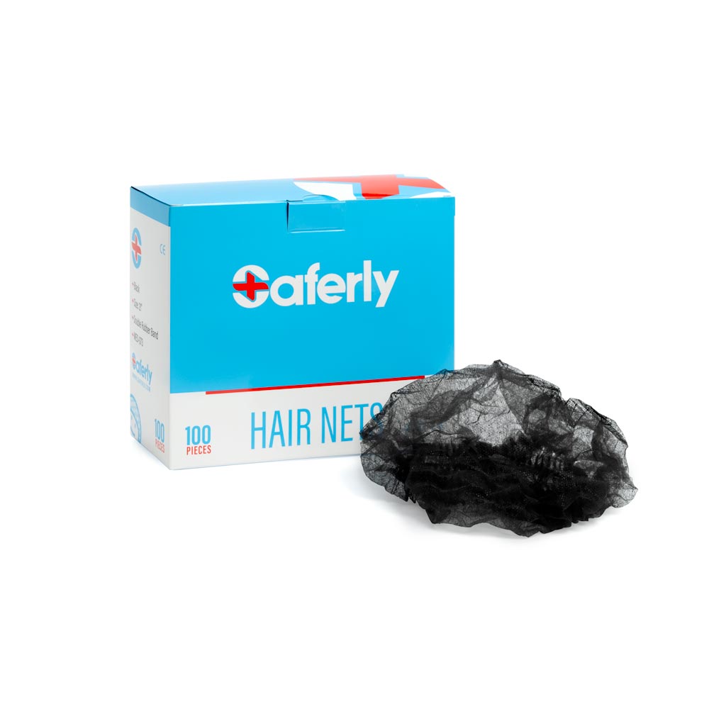 Saferly Hair Nets – Box of 100