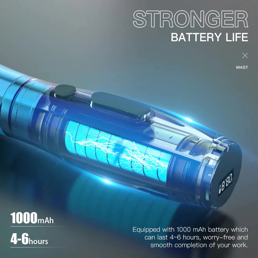 Mast P20 Wireless Pen Machine With 2.5MM Stroke With Two Batteries