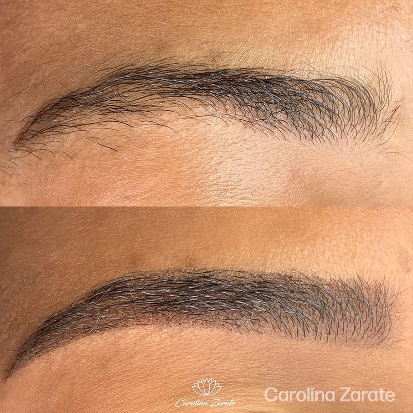 Ebony – Tina Davies Brow Pigment Result