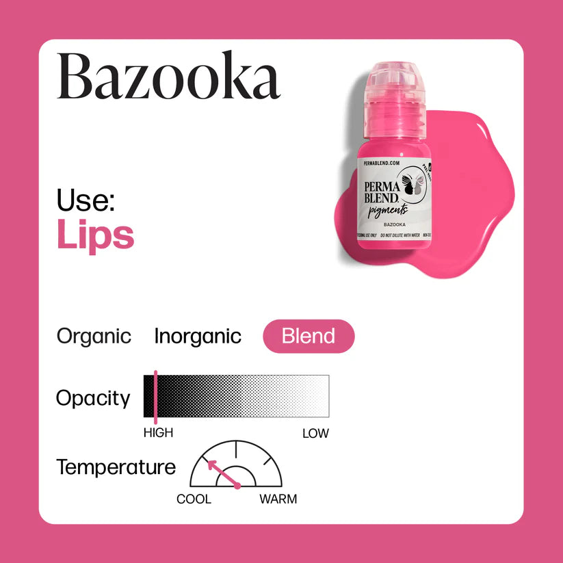 Perma Blend Bazooka – Lip Blush Pigment 1/2oz