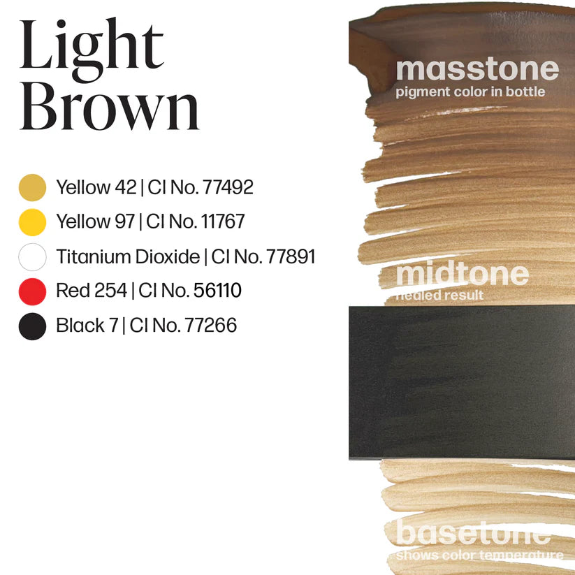 Perma Blend Light Brown – Pigmento para cejas 1/2oz