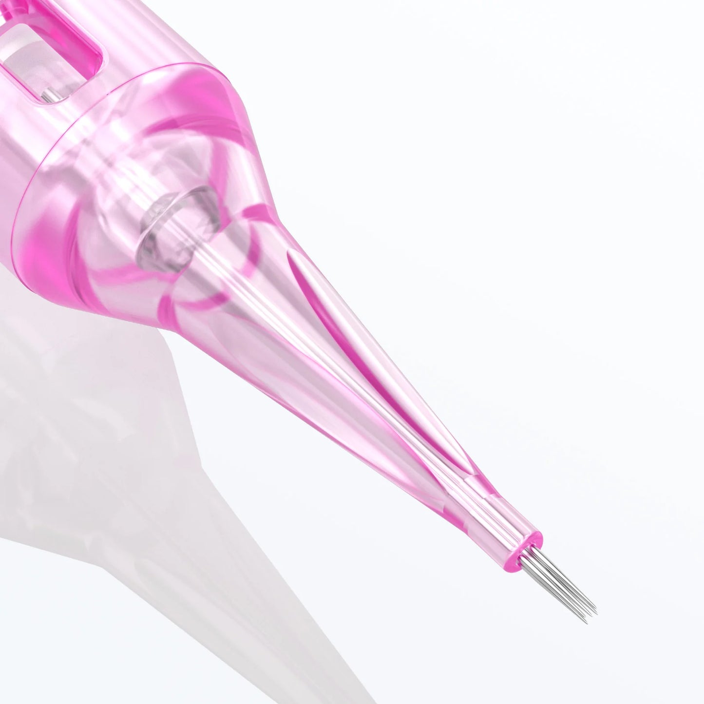 close up 5RL microblading cartridge needle tip