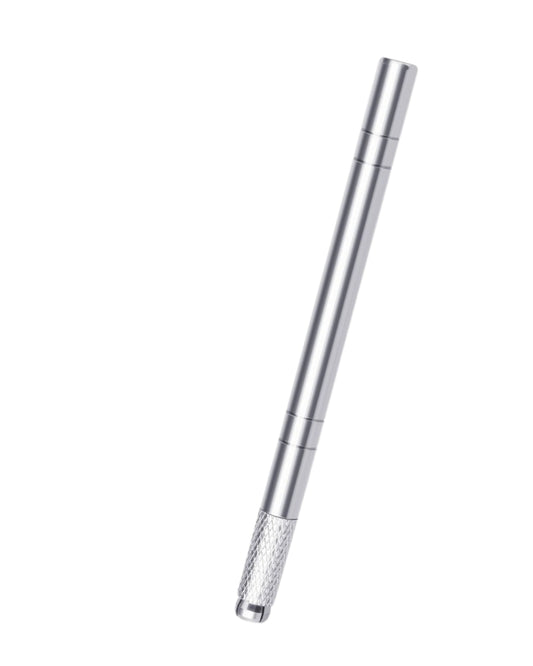 Lápiz profesional de microblading de aluminio: herramienta manual para cejas y PMU