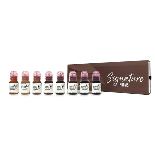 Perma Blend Signature Brow Set – 8 Brow Pigments 1/2oz